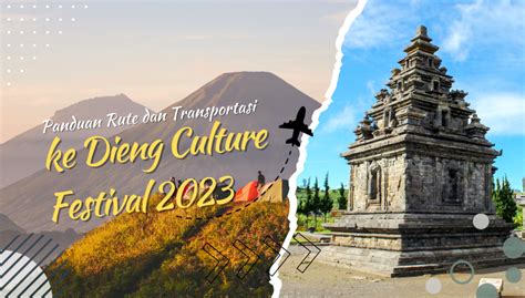 Transportasi Udara Transportasi ke Dieng Culture Festival